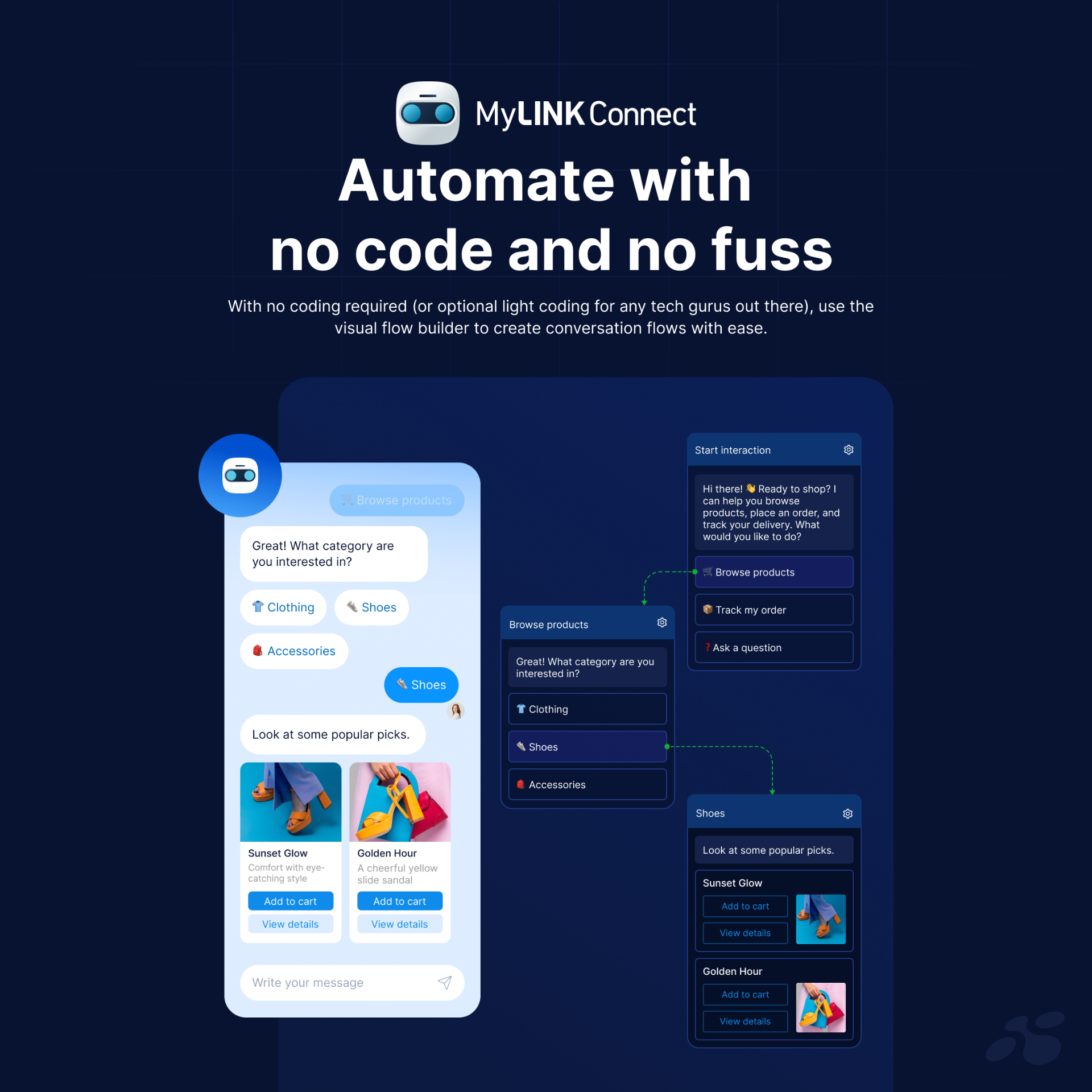 Automate with no code and no fuss