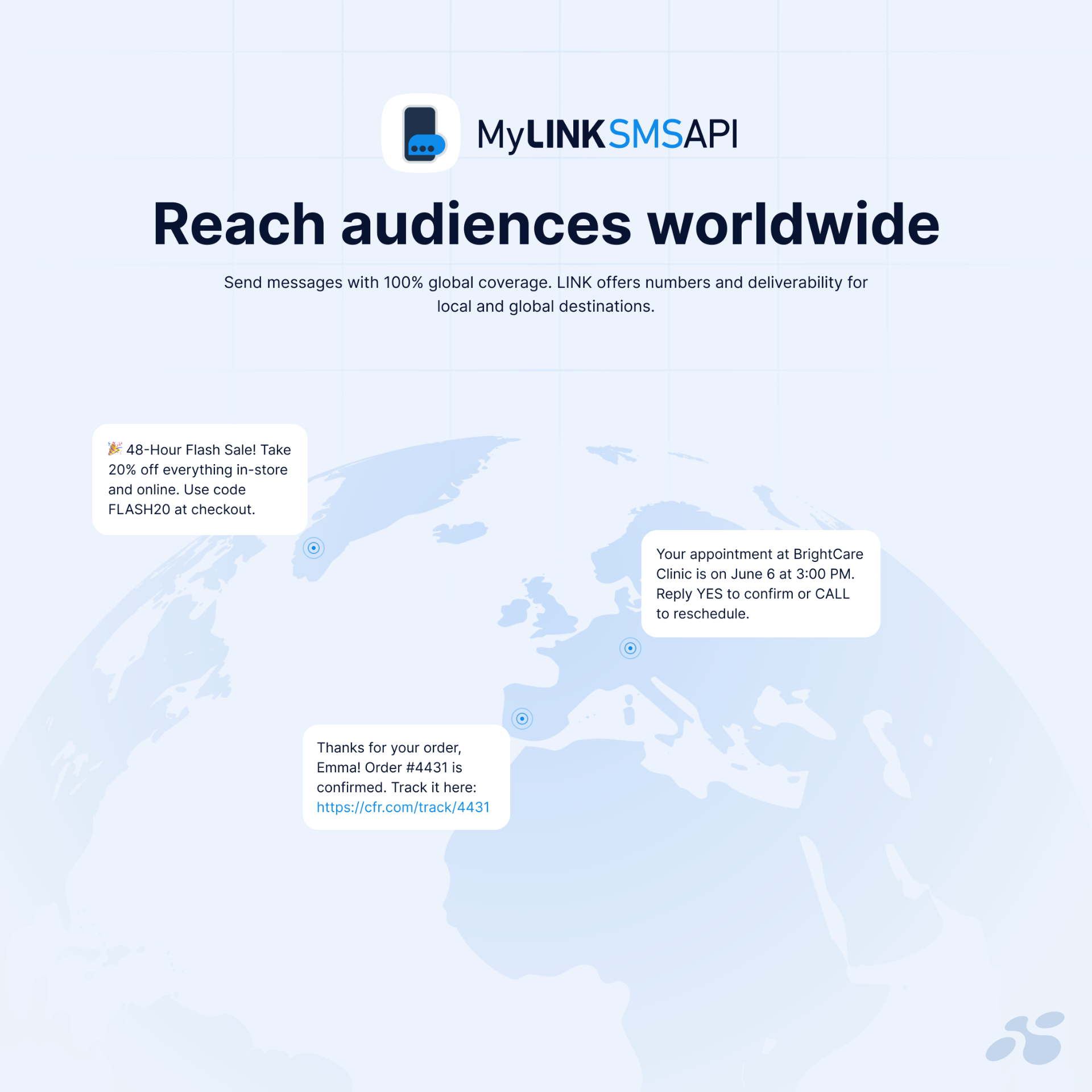 Reach audiences worldwide